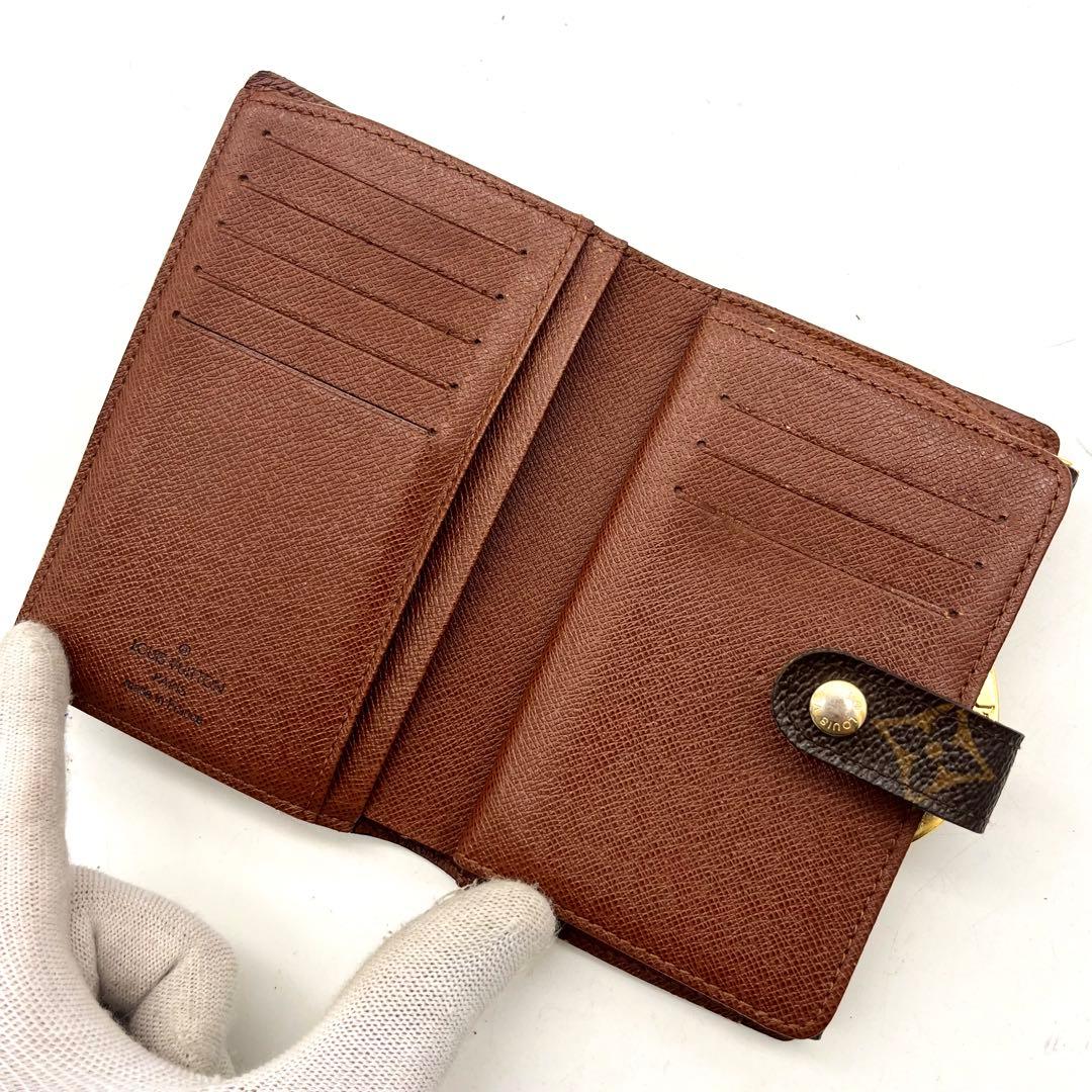 ❣️新型❣️ルイヴィトン モノグラム ヴィエノワ 2つ折り財布 正規品 本物 茶色
