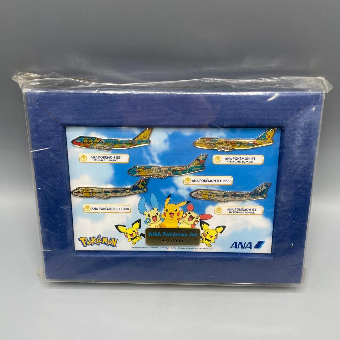 未開封 ANA Pokemon Jet ピンバッジセット ポケモン 全日本空輸