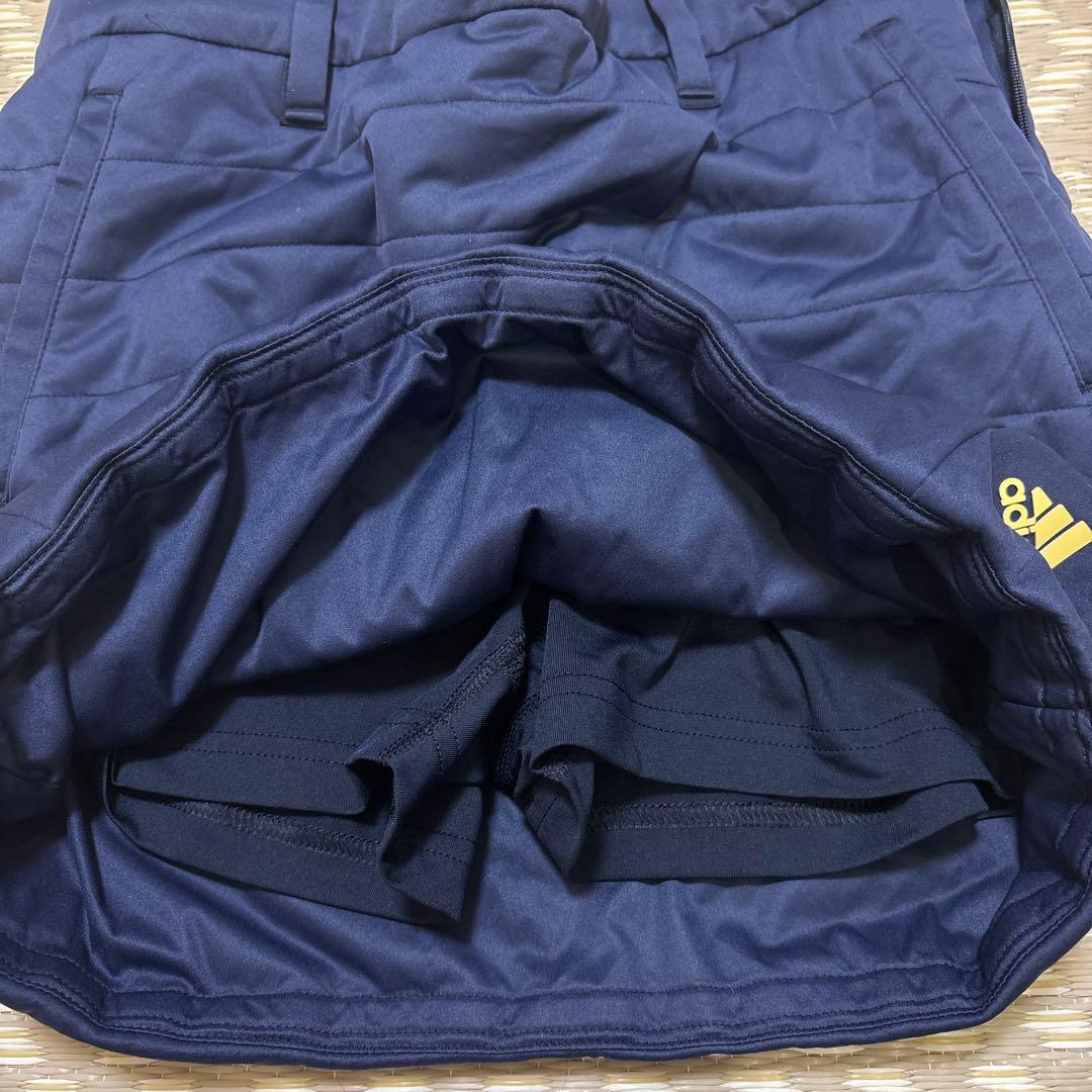 週末限定セール 新品adidasゴルフ レディース セットアップ ネイビーS