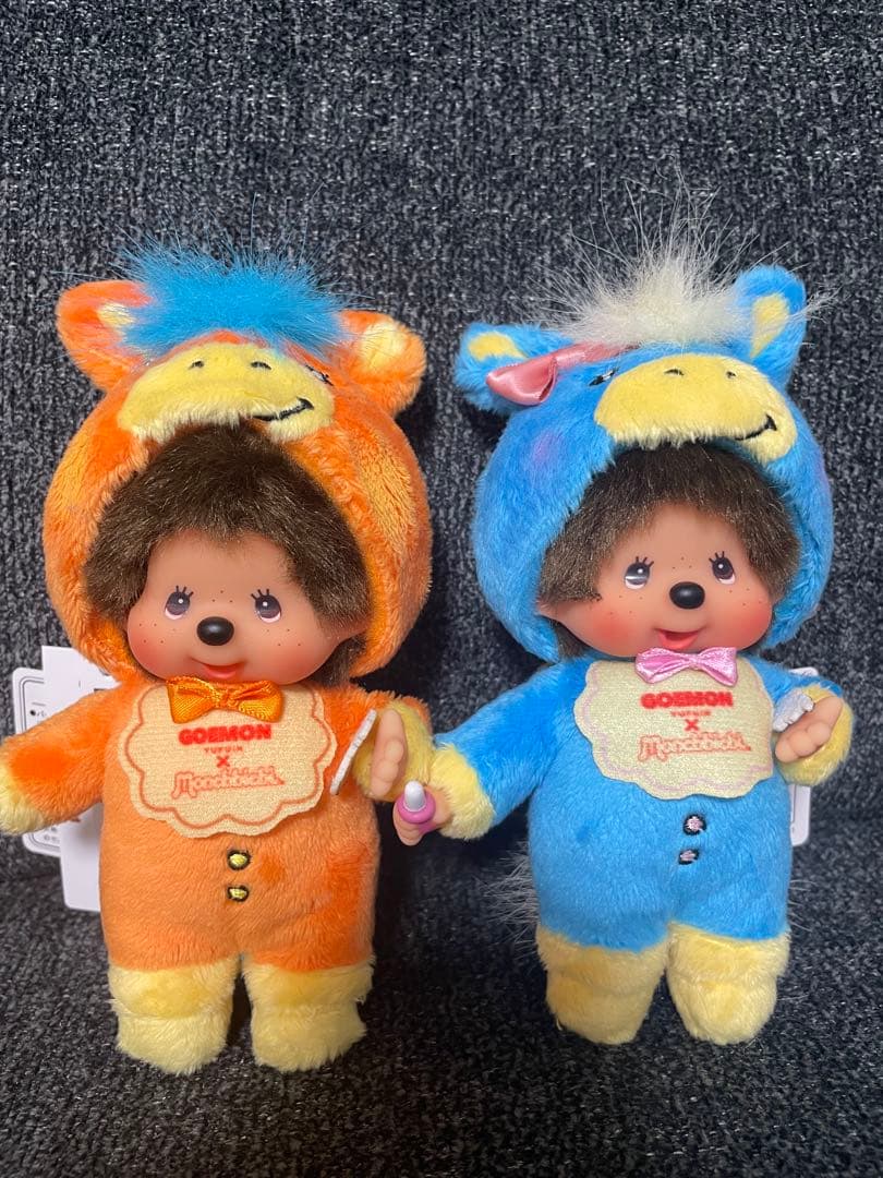 【湯布院限定】GOEMON モンチッチ 馬シリーズ 2体セット【新品】おまけ紙袋