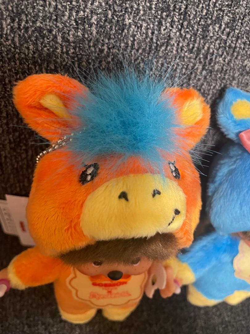 【湯布院限定】GOEMON モンチッチ 馬シリーズ 2体セット【新品】おまけ紙袋