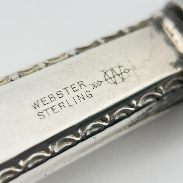 M1286 Vintage 1960s 純銀 WEBSTER レターオープナー - メルカリ