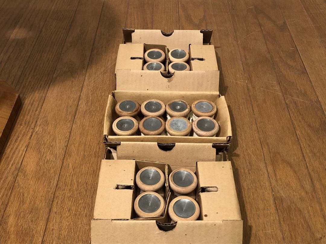 雅流 組紐台 丸台 組台 おもり 糸付き 組紐道具 無垢材 ③