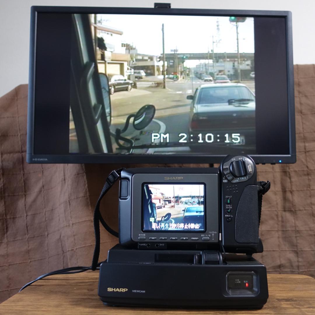 ダビングOK】 8mm Hi8 ビデオカメラ SHARP VL-HL50