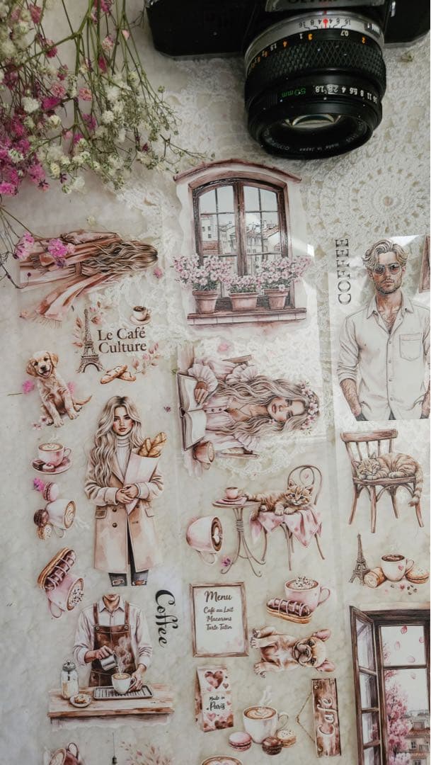 Lana's Scrap Shop 海外マスキングテープ マステ 【2472】 ③ Lana's