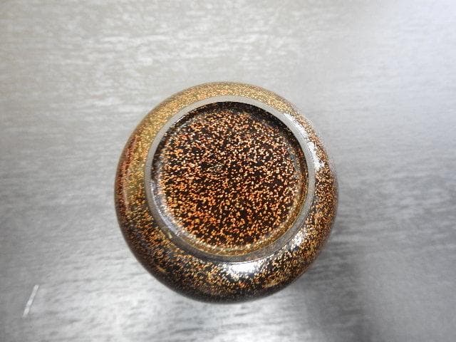 梨地ツタ蒔絵茶入？江戸時代保存箱MA268