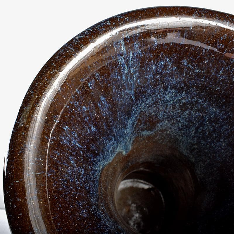 中国 海鼠釉 尊式瓶 在銘 M R5381B