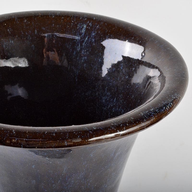 中国 海鼠釉 尊式瓶 在銘 M R5381B