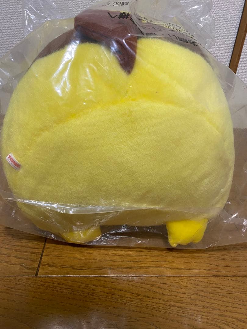 輸送袋未開封品】ポケモン ピカチュウ ぬいぐるみ 初期 TOMY1/1 等身大