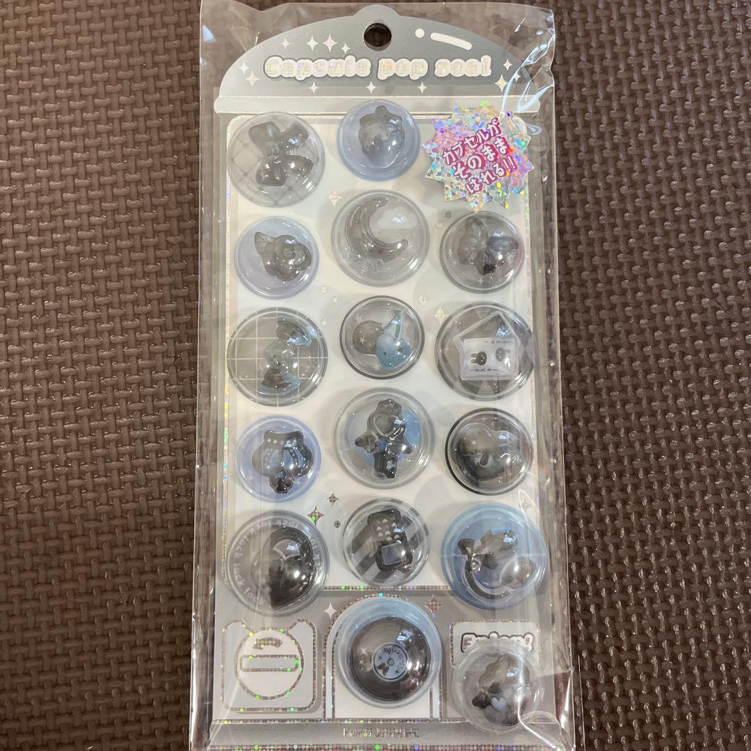 カミオジャパン　サン宝石　シール　ほっぺちゃん　カプセルポップシール