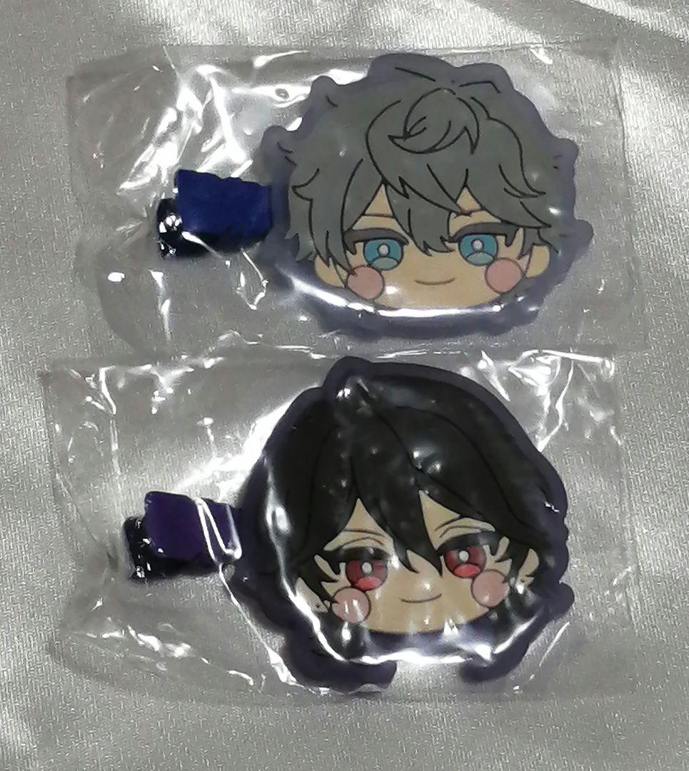 あんスタ 星型チャーム 前髪クリップ 缶バッジ セット キャラクターグッズ