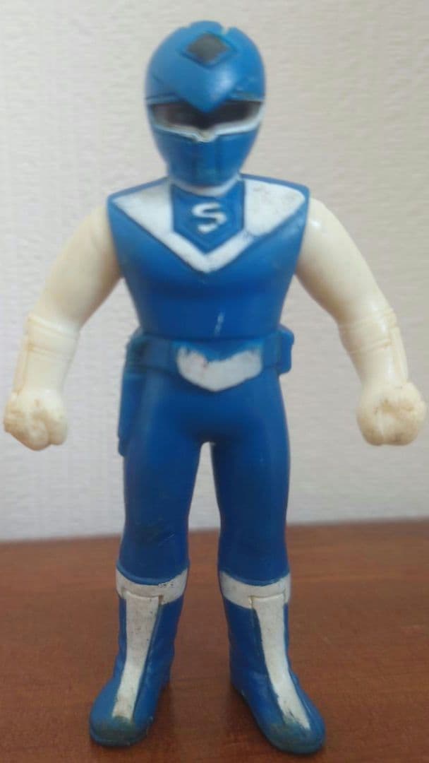 光戦隊マスクマン　1987年　食玩　ソフビ　5体セット