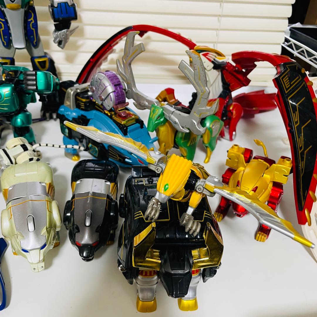 百獣戦隊ガオレンジャー DX超合金 パワーアニマルセット ジャンク