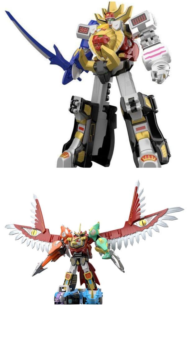 最終価格】SMP 百獣合体『ガオキング&ガオイカロスセット』