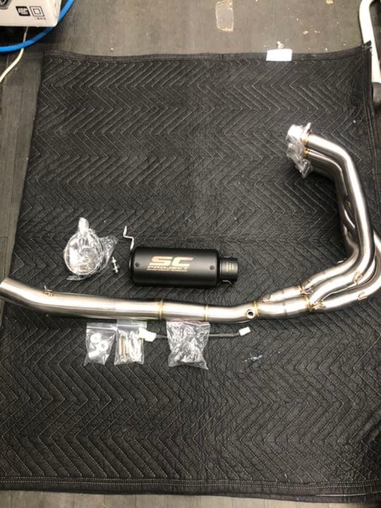 ZX25R ZX-25R SCプロジェクトマフラー フルエキ 4-2-1タイプ