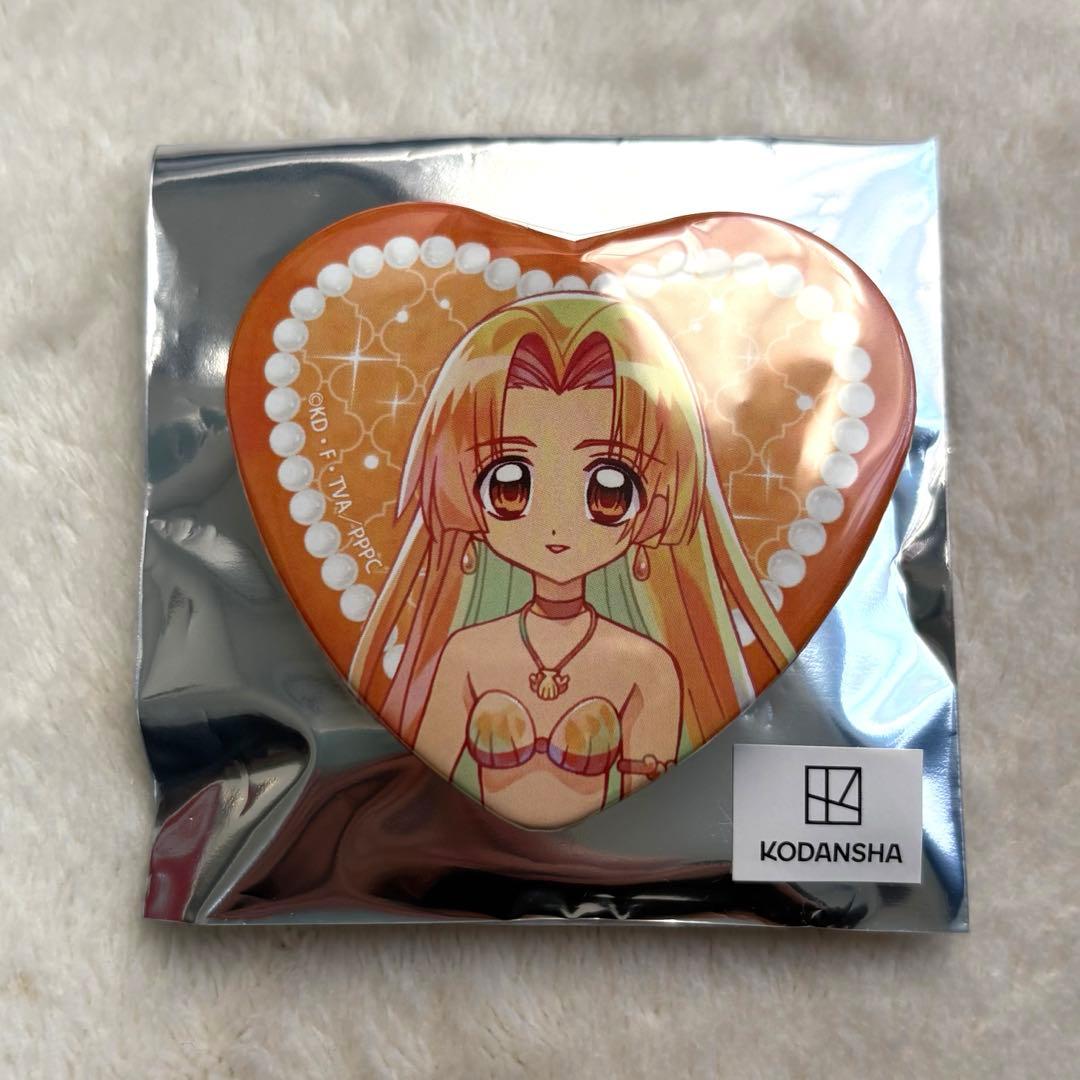 ぴちぴちピッチ 星羅 せいら ハート型缶バッジ マルイ theキャラ