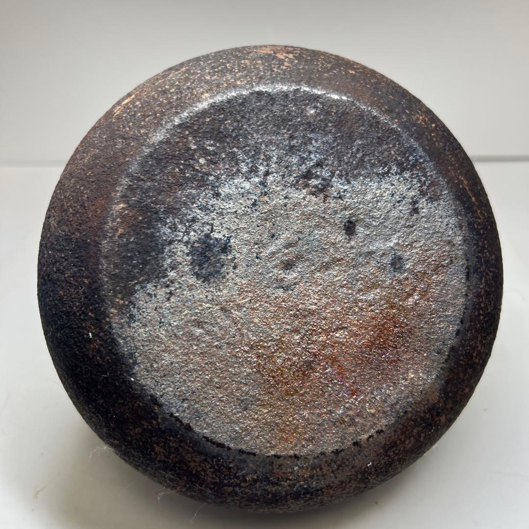 龍文堂 紅葉陽刻鉄瓶 高さ約21㎝/1621g 東Y7-1209☆2F