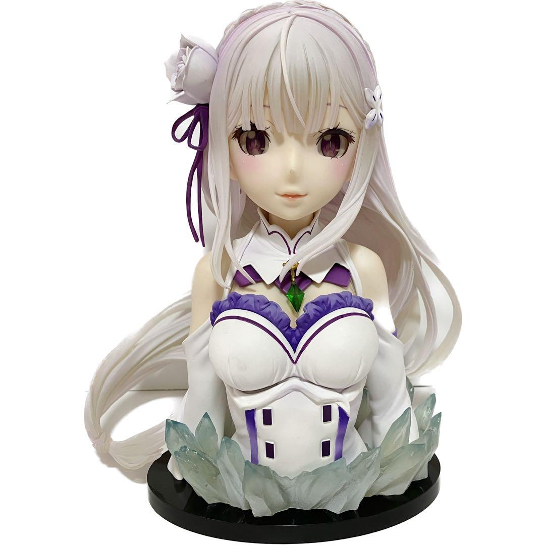 Re:ゼロ リゼロ 一番くじ アートスケールフィギュア レム ラム エミリア