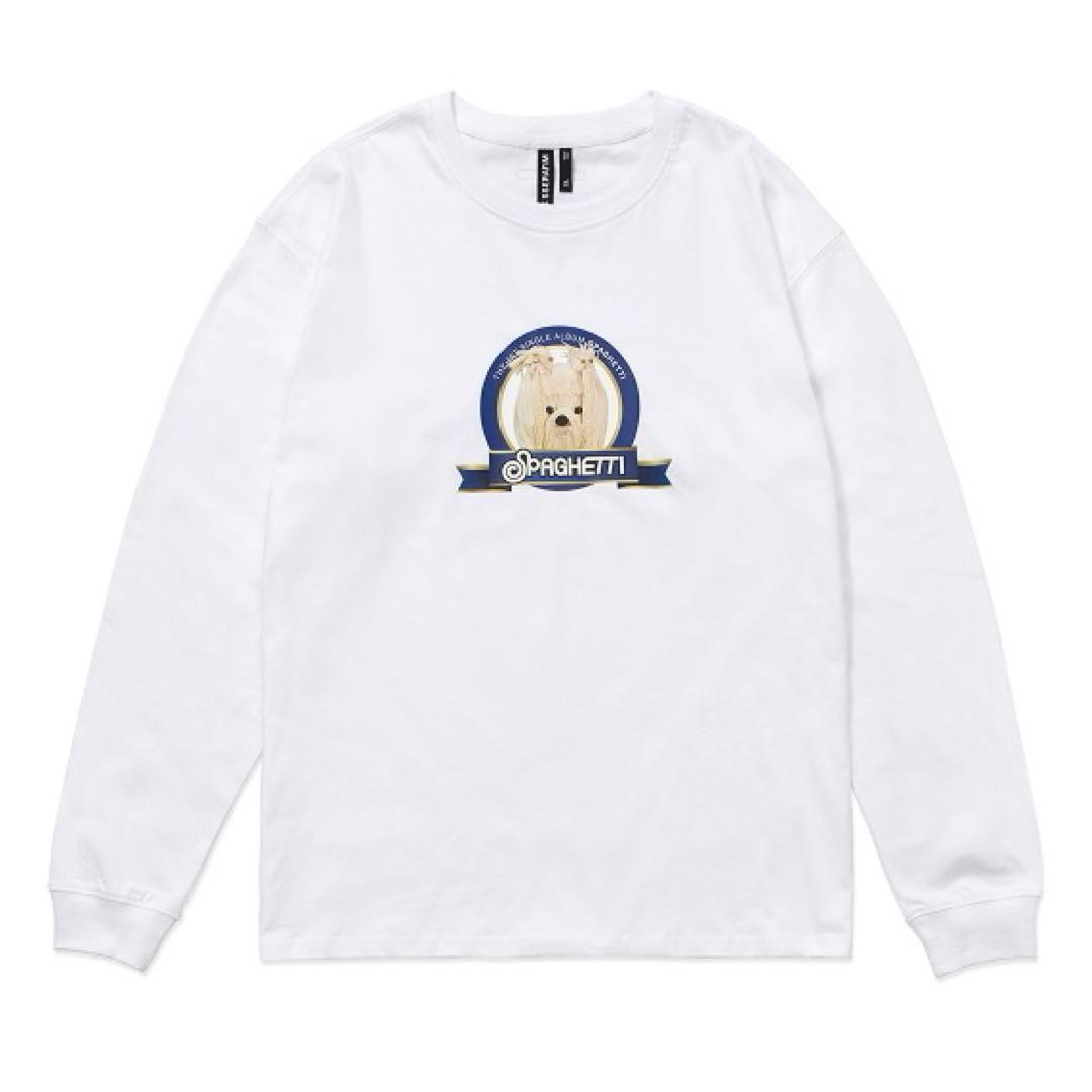 チェウォン着 LE SSERAFIM SPAGHETTI L/S T-Shirt