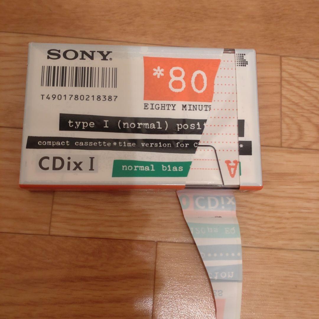 SONY CDix I カセットテープ 80分 - メルカリ