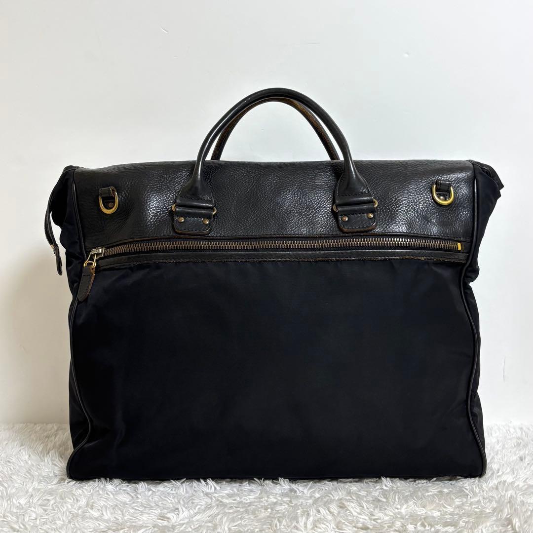 フェリージ ブリーフケース ショルダーバッグ 2way ターンロック ブラック