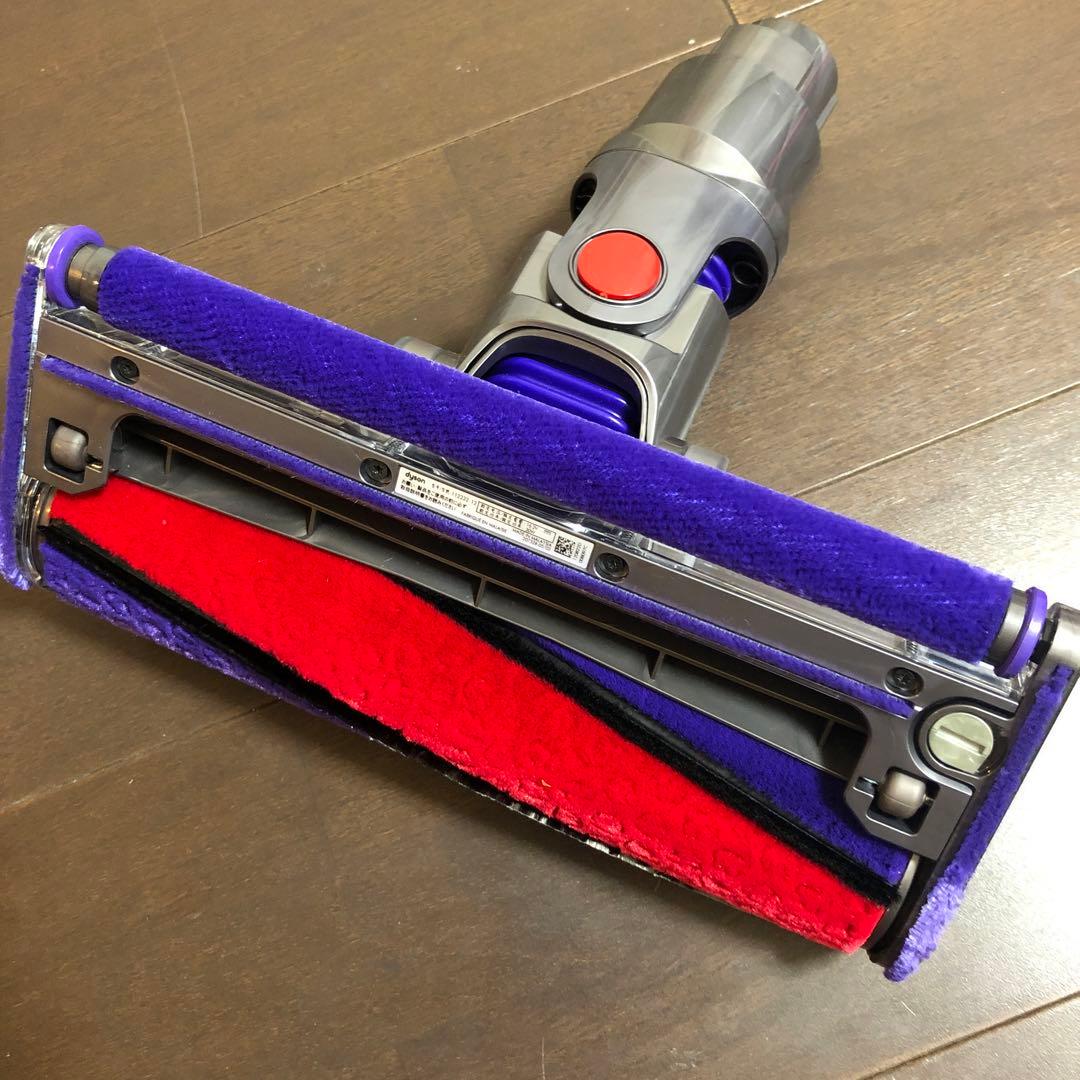 Dyson スティッククリーナー用ヘッド 赤紫 未使用品 dyson スティック