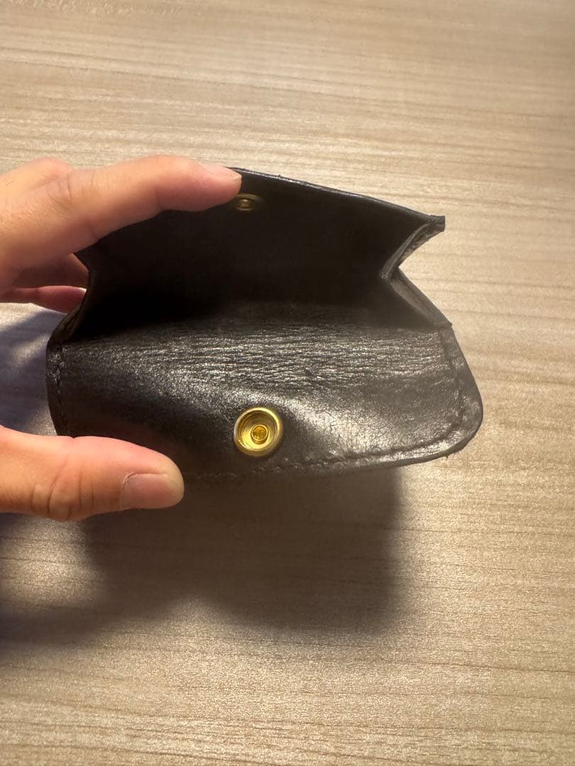 クロコダイル革　オーダー三つ折り財布