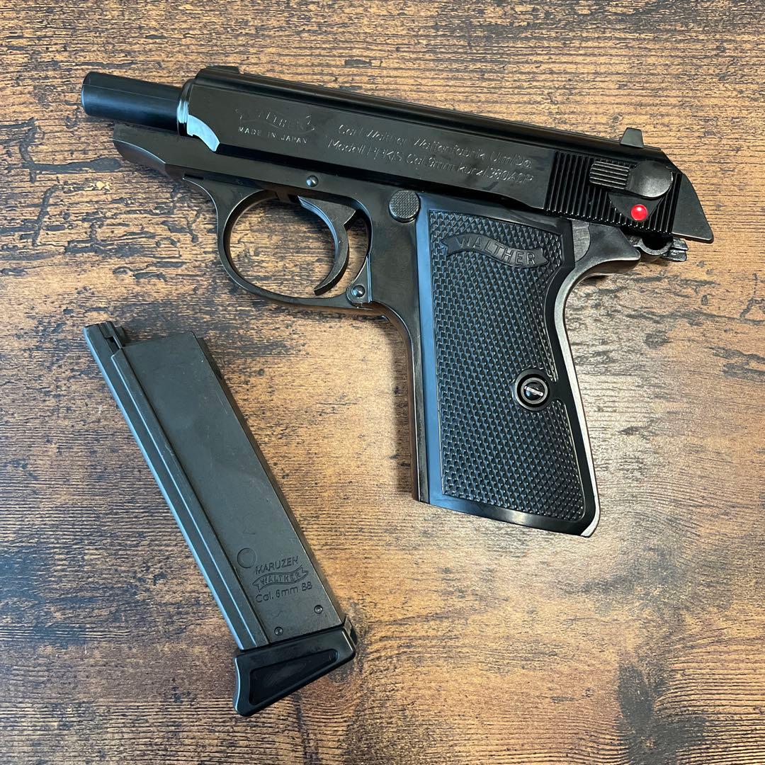 マルゼン ワルサー ニューPPK/S ブラックメタル+予備マガジン ワルサー