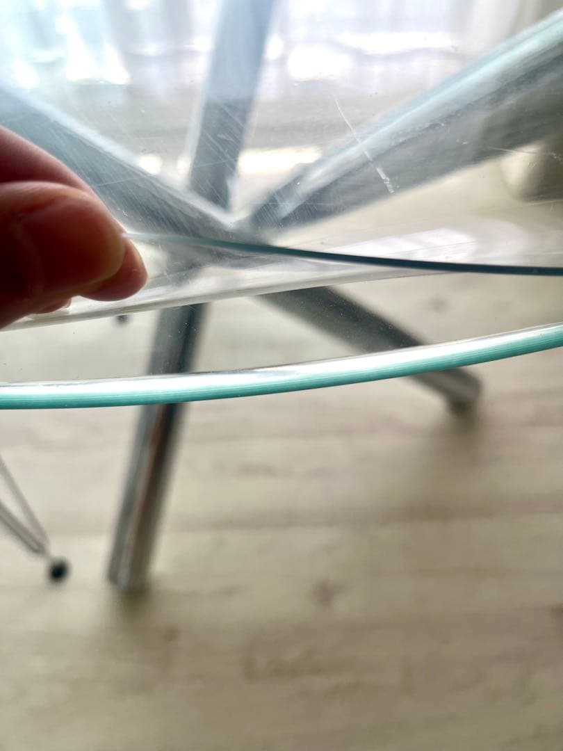 【ゆゆ】 円形 ダイニングテーブル + チェア セット(テーブル)