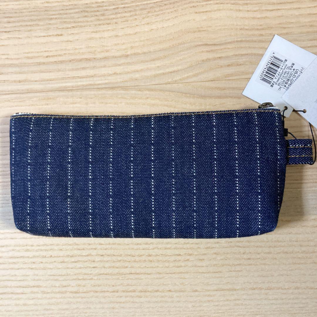 レア ユナイテッドビーズ ガゼットペンケース 岡山デニム ピン