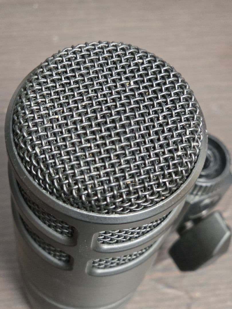 audio-technica AT2040 ダイナミックマイク　ポップガード付き
