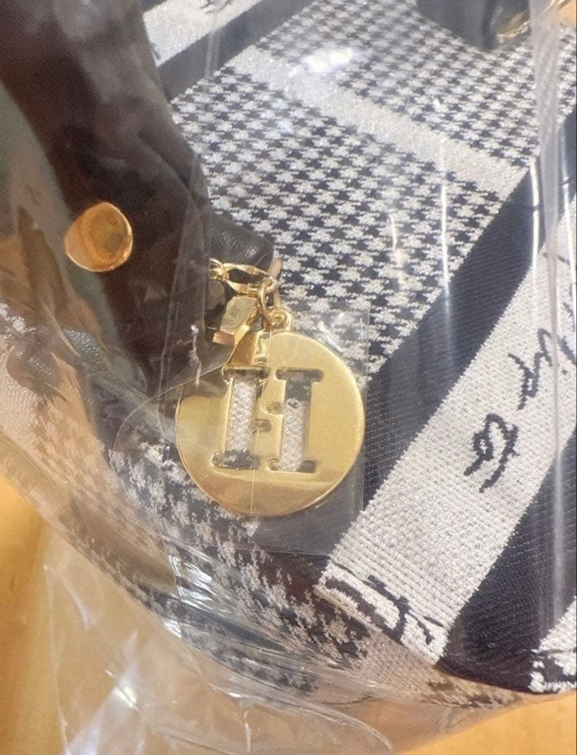 バッグ HLT Jacquard Vanity Bag silver