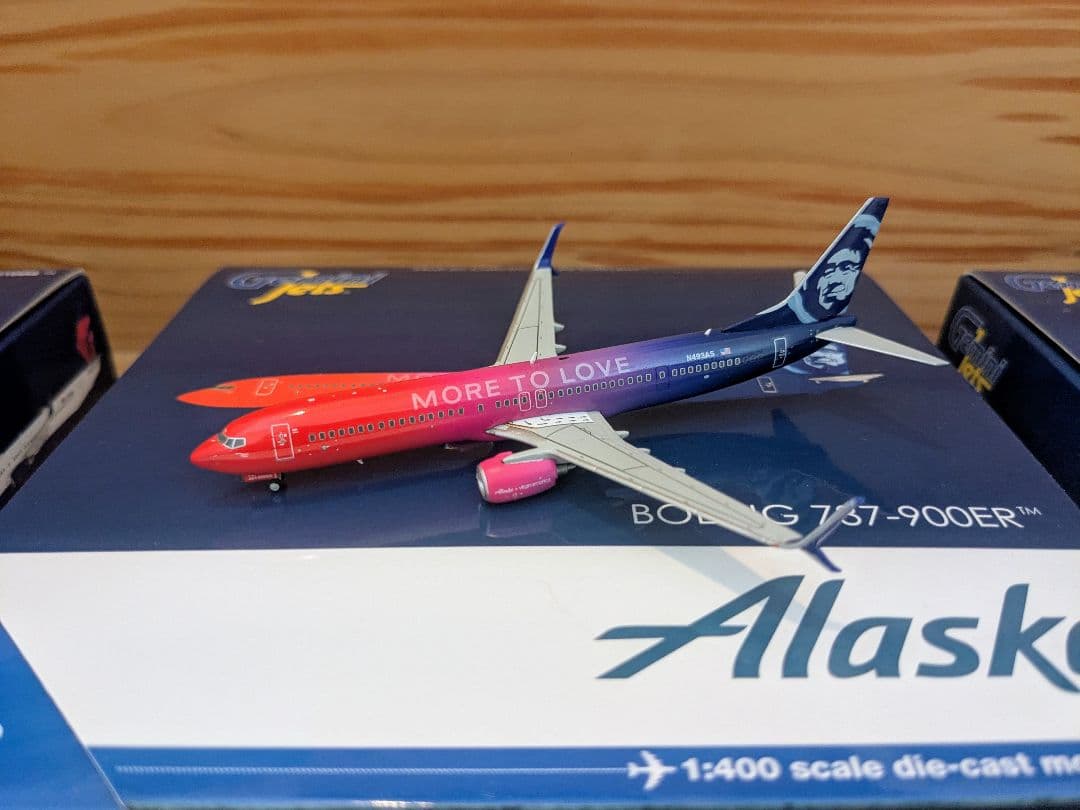 ジェミニ デルタ アメリカ アラスカ 737-800 737-900 1/400