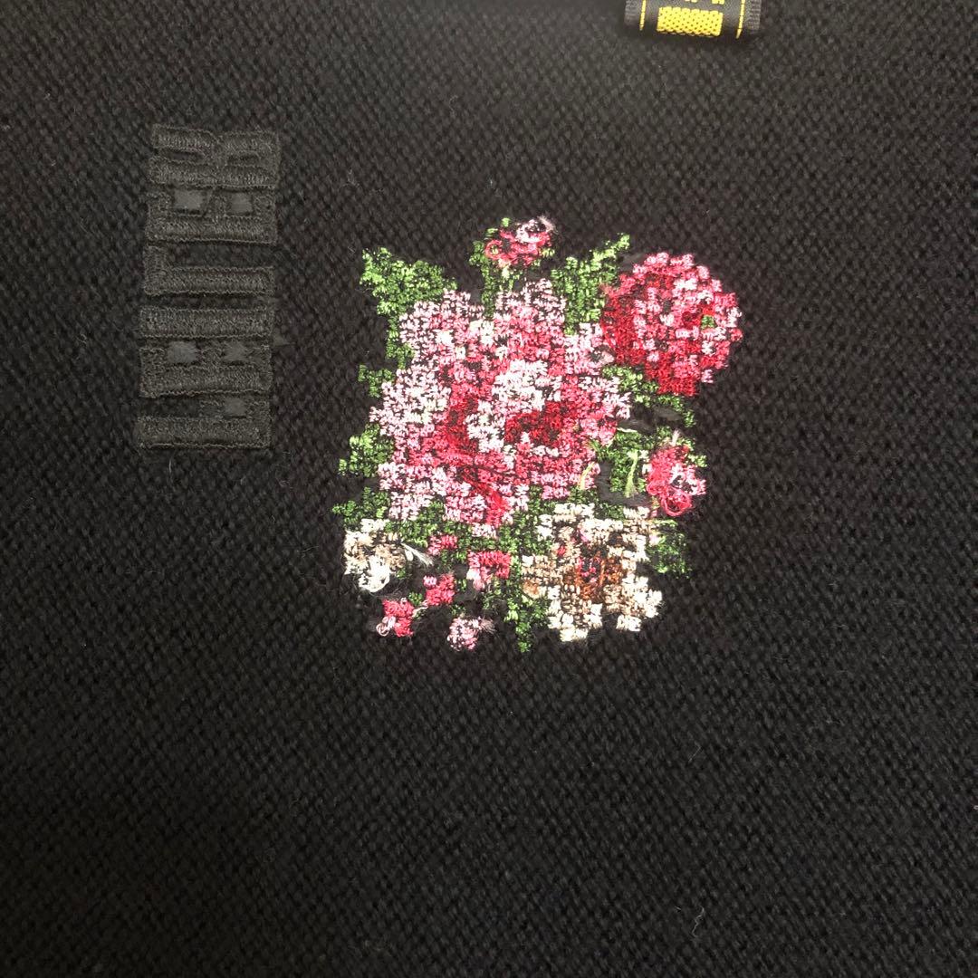 フェイラーストール　マフラー　ポンチョ　肩掛け　膝掛け　刺繍入　未使用