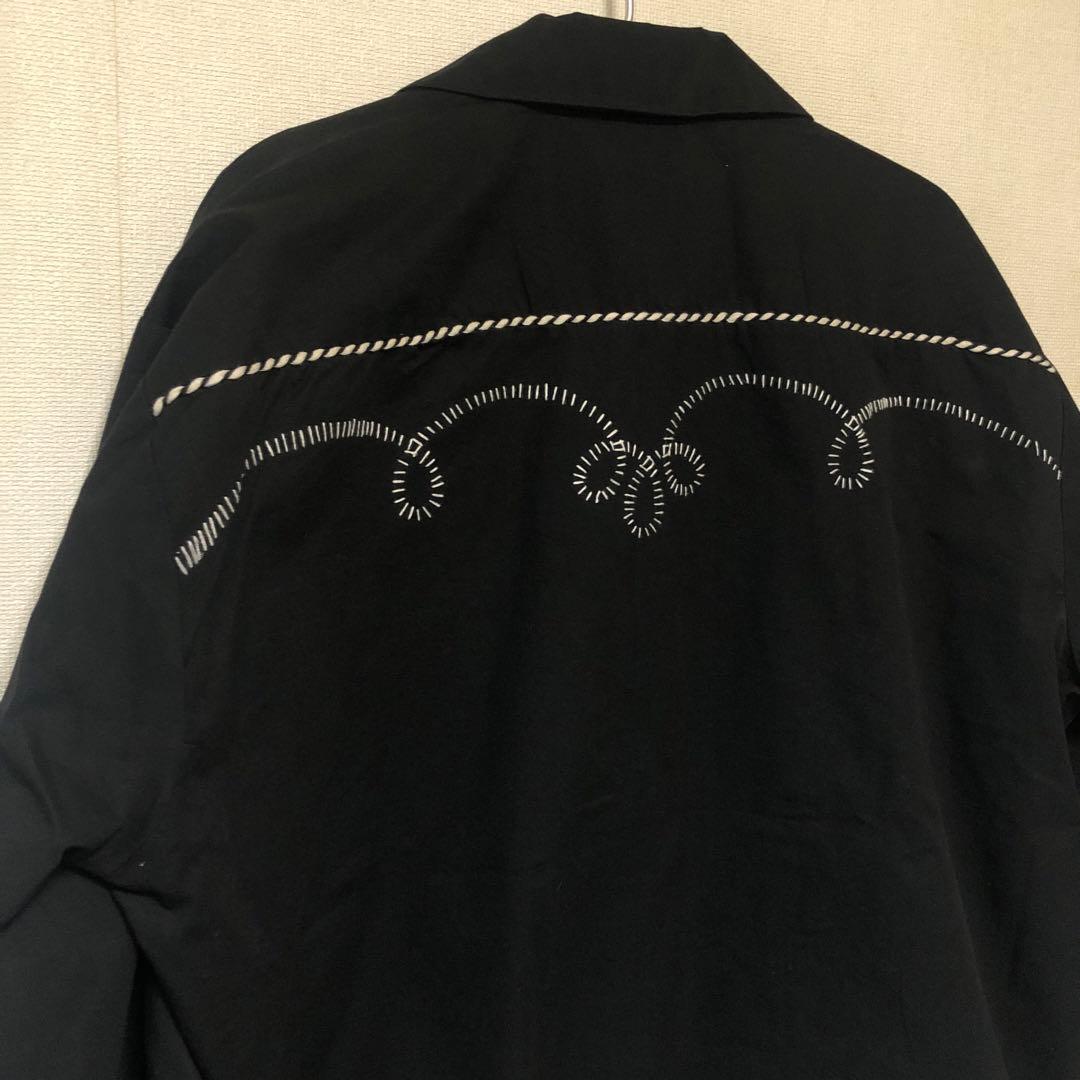 【未使用タグ付き】Backers ウエスタンジャケット　L ブラック