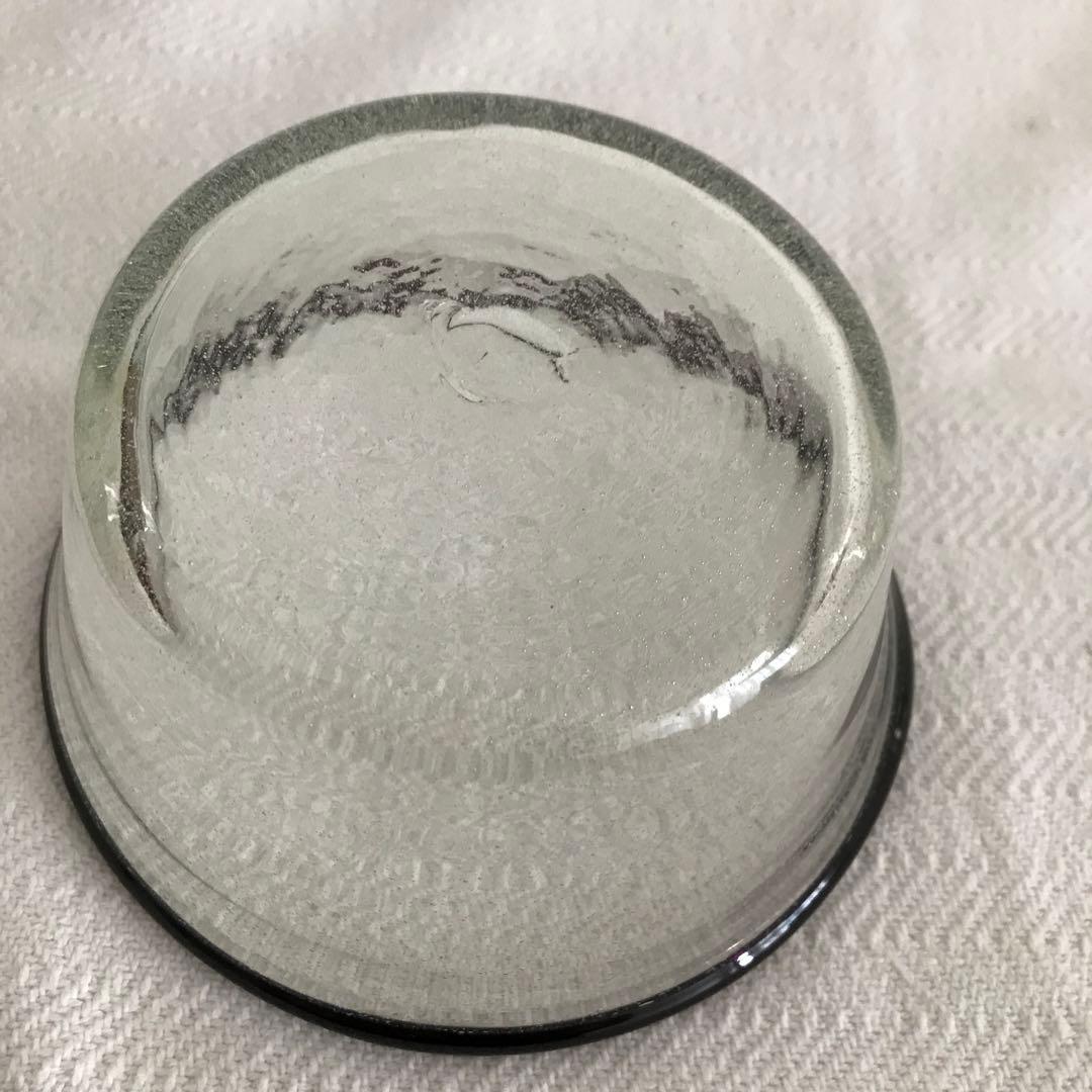 小谷眞三 倉敷ガラス 吹きガラス ボウル (舩木倭帆 小谷栄次 民藝