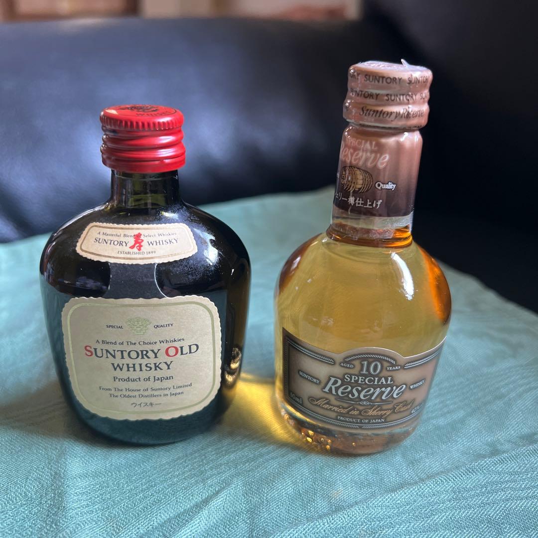 サントリーオールド他 ミニチュア瓶 12本 + おまけ Yahoo
