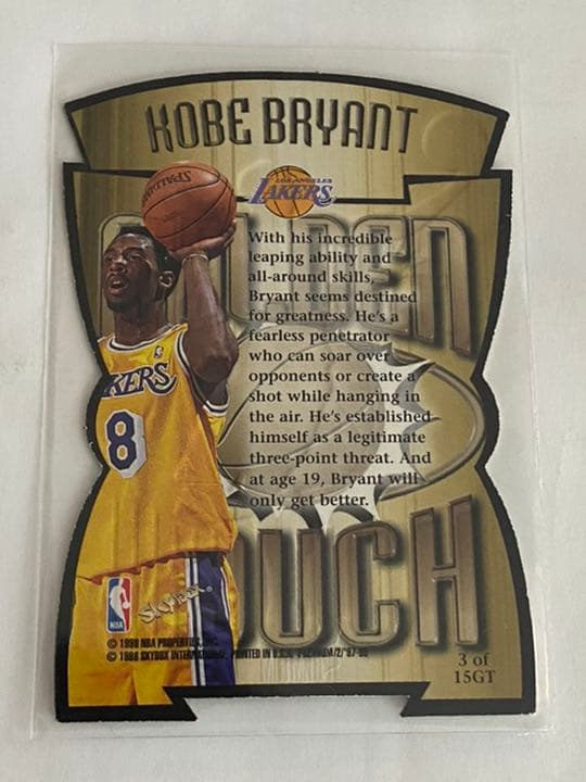 その他 1997 Skybox Premium Golden Touch die-cut