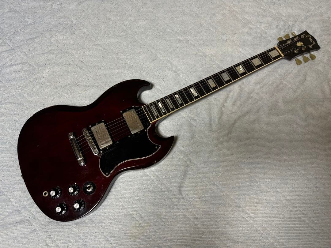 グレコSG Greco SG SS-80 エレキギター（破損あり） Greco SG SS-80