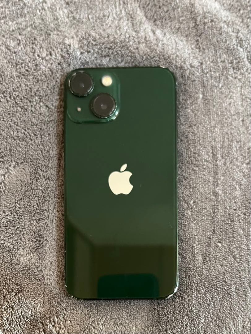 Apple iPhone 13 mini ミッドナイトグリーン 本体 - メルカリ