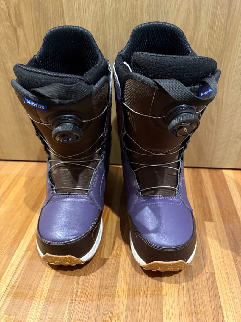PHOTON スノーボードブーツ 紫色/黒色