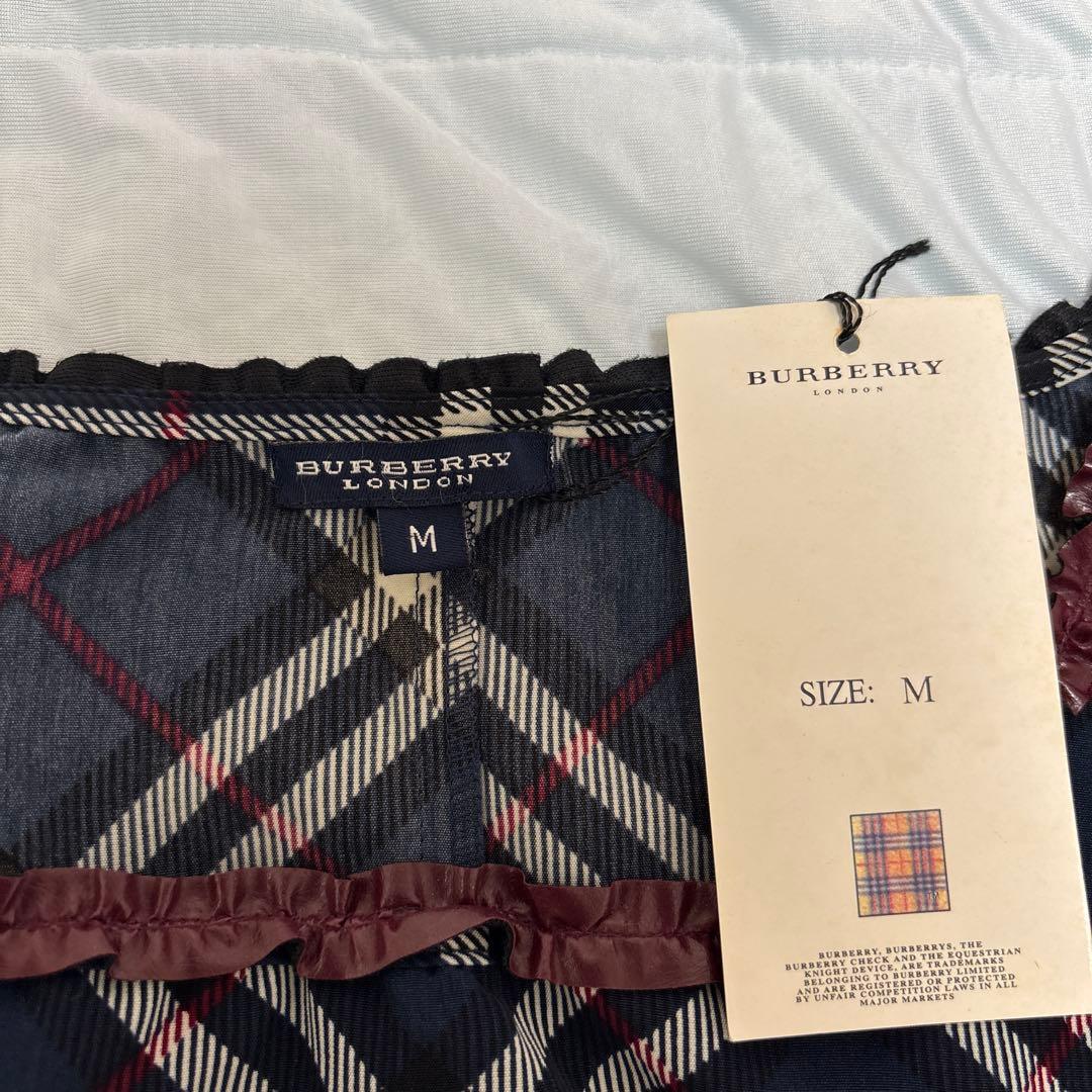 BURBERRY LONDONチェック柄 タンクトップ Mサイズ