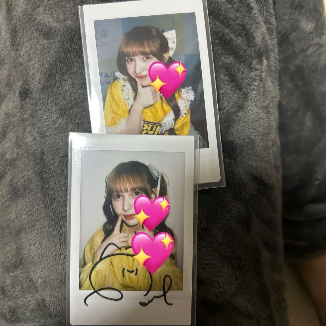 早瀬ノエル チェキ 2枚 サイン 撮り下ろし FRUITSZIPPER - メルカリ