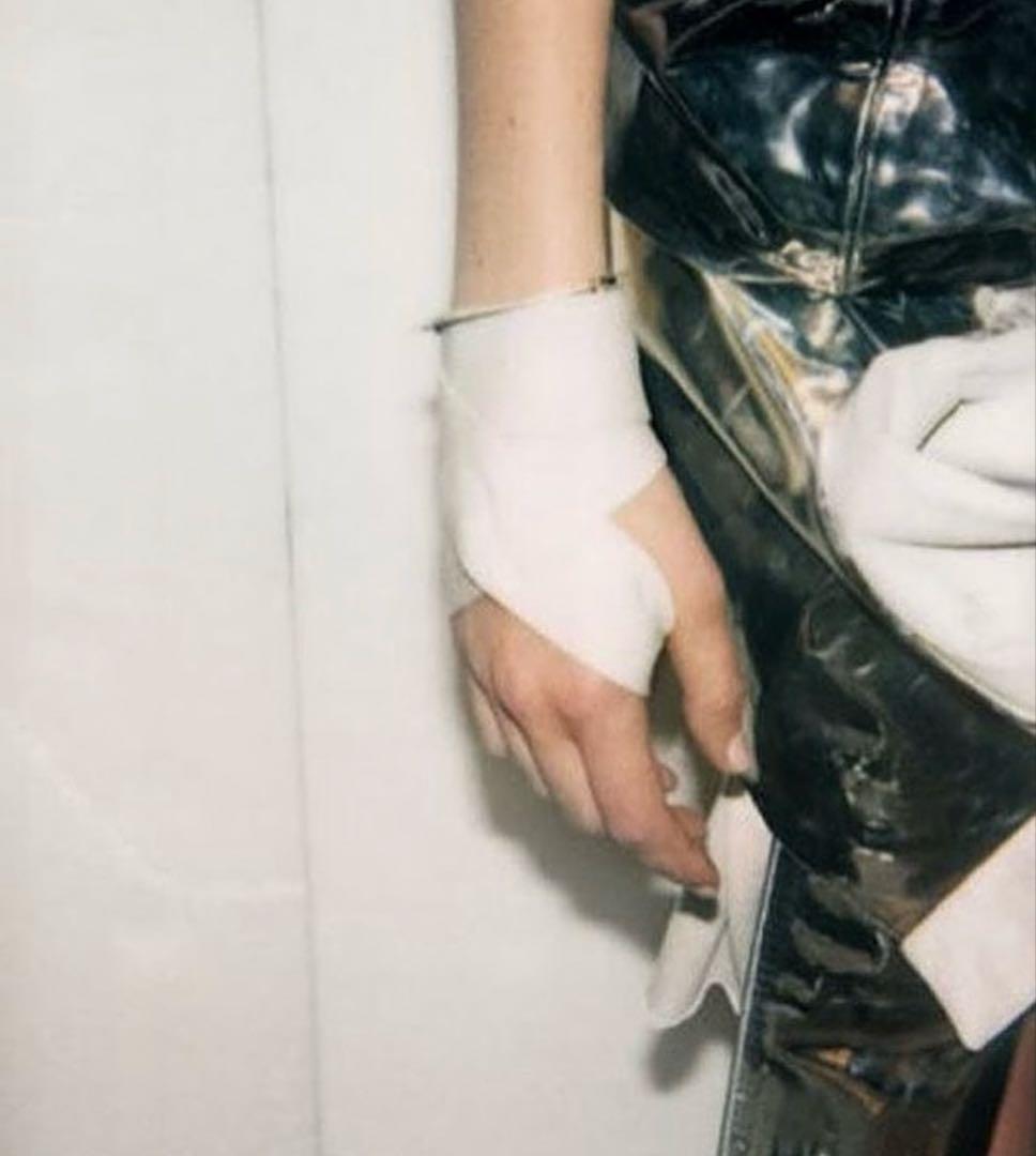helmut lang 2004SS Finger Gloves