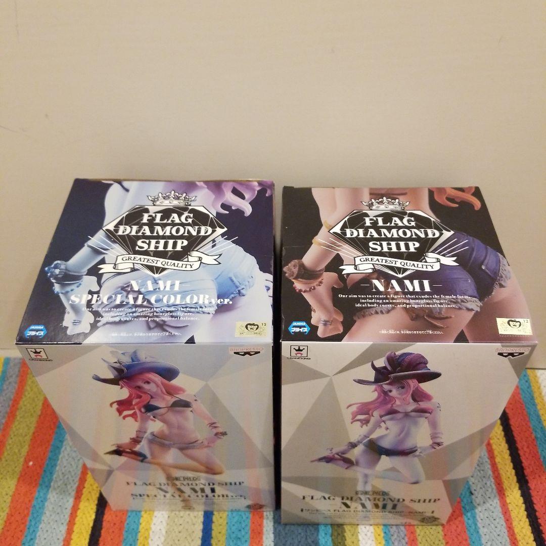 ワンピース FLAG DIAMOND SHIP NAMI ナミ　2個セット