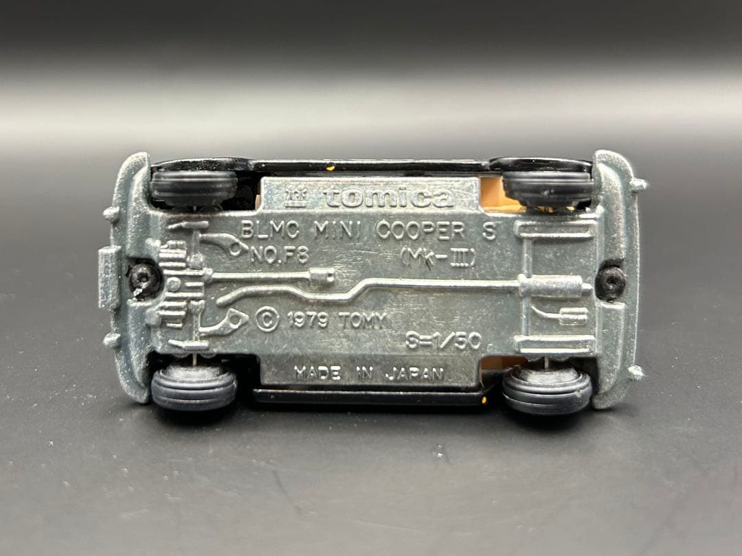 tomica ミニクーパーS トラフィック　POLICE 日本製　ミニカー