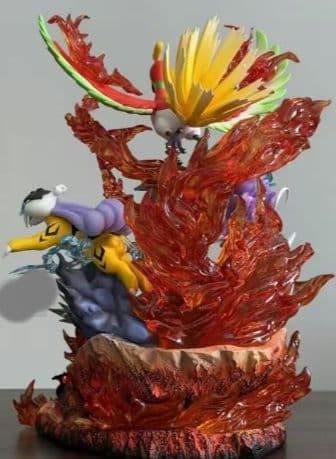 ポケモン　ホウオウ　エンテイ　スイクン　ライコウ　フィギュア