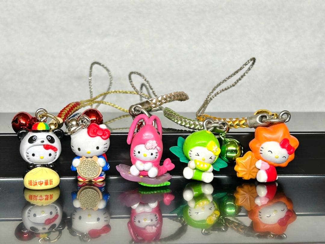ハローキティ ご当地キティ　根付け　ストラップ　まとめ売り　限定　廃盤品　北海道