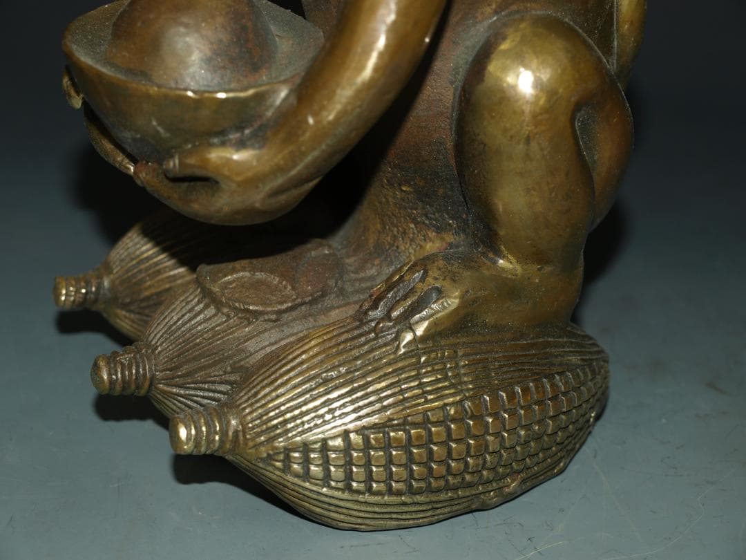 旧家整理品 中国清時代 銅製猿像※激安骨董品 N1133 C11-3 - メルカリ