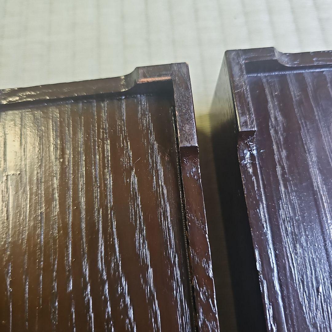 明治ロマン/1870年物/当時物】戦前物 漆塗り弁当箱 漆器 膳の